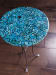 Signature Designs - Isidora Turquoise Spot Table - Dark Gray