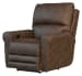 Maddie - Faux Leather Power Wall Hugger Recliner - Tanner