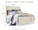Bellaby - Queen Crossbuck Panel Bed - Whitewash