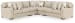 LaureLGrove - 5-Piece Sectional - Pebble