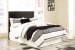 Mirlotown - Almost Black - 2 Pc. - Queen Panel Headboard with Bolt on Bed Frame
