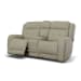 Grant - Power Reclining Loveseat With Console & Power Headrests - Ivory