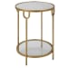 Side Table - Antique Gold