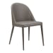Burton - Pu Dining Chair - Gray - M2