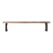 Bent - Small Bench - Natural Stain