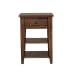 Lake House - Chair Side Table - Rustic Brown