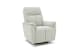 Mable - Triple Power Swivel Recliner With Headrest & Lumbar System - Dove / Pewter
