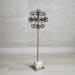 Dandelion - 54" Sculpture - Black / Brass