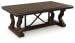 Maylee - Dark Brown - Rectangular Cocktail Table