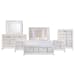 Twenty Nine - Queen Storage 6 Piece Bedroom Set - White