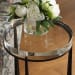 Midas - Round Accent Table - Dark Bronze