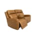 Alister - Power Gliding Loveseat With Console, Power Headrests & Lumbar - Sedona