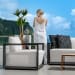 Esti - Outdoor Pillow - Onyx