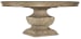Castella - 72" Round Urn Table - Light Brown