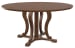Cashiers - Round Drop-Leaf Dining Table - Chestnut