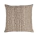 Equilibrium - Beryl Pillow 22' x 22' - Cocoa Brown