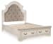 Realyn - Queen Upholstered Bed - Two-tone