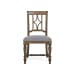 Plymouth - Uph Dining Chair - Medium Brown Finish