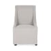 Warwick - Upholstered Rolling Dining Chair - Stone Beige