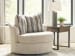 Lofwood - Swivel Accent Chair - Oatmeal