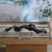 Charred Timber - Sculpture - Black