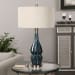 Prussian - Ceramic Lamp - Blue