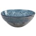 Genovesa - Aqua Glass Bowl - Blue