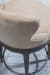 Signature Designs - Willa Swivel Counter Stool - Beige / Dark Brown