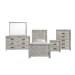 Eleanor - Twin Panel 5 Piece Bedroom Set - White