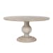 Hera - Mango Wood 60" Round Dining Table - White Washed