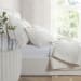 Bari - 2 Piece Velvet Twin Quilt Set - Cloud