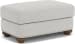 Patterson - Fabric Ottoman, Nailhead Trim