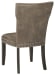 Wollburg - Brown - Dining UPH Side Chair (2/CN)