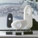 Minion - Sculpture - Stone Reclining