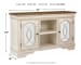 Realyn - Chipped White - Large TV Stand
