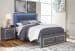 Lodanna - Gray - Queen Panel Bed With 2 Storage Drawers