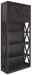 Tyler - Grayish Brown/Black - Large Bookcase