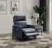 James - Power Recliner With Power Recline, Power Headrest, Power Lumbar (Zero Gravity) - Navy Blue