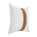 Villa Classics - Steam Pillow 26' x 26' - Ivory/Dumont Chestnut