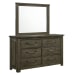Maverick - Queen Panel 5 Piece Bedroom Set - Grey