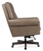 EC - Lenora Swivel Tilt Executive Chair - Dark Brown