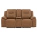 Callihan - Loveseat With Console P3 & ZW - Brown