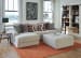 Arlo - 2 Piece Oversized Sofa Chaise (LSF Chaise) With 1 Cocktail Ottoman - Oyster