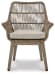 Beach Front - Beige - Arm Chair With Cushion (Set of 2)