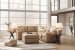 Bandon - Toffee - 3 Pc. - 2-Piece Sectional With Raf Loveseat, Ottoman