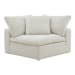 Clay - Corner Chair - White