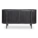 Tambour - Cabinet - Black Ceruse