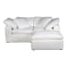 Terra - Livesmart Fabric Condo Nook Modular Sectional - Cream