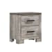 Millers Cove - Queen Panel 3 Piece Bedroom Set - Distressed Gray