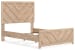 Sanginlane - Tan - Full Panel Bed